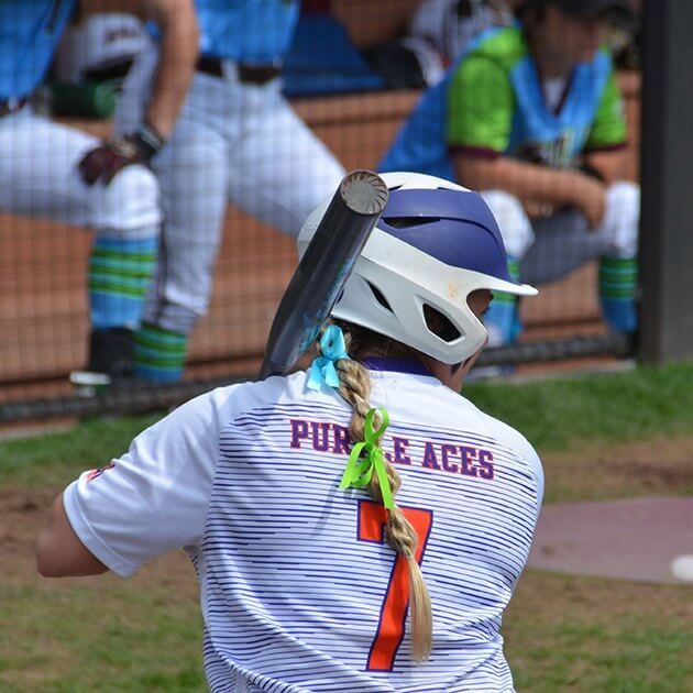 Evansville softball player at Green Up Games Thumbnail