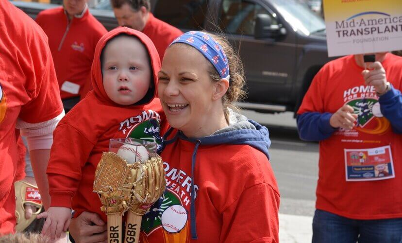 Kidney recipient Michael