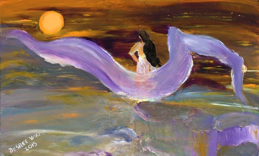 Painting entitled "The Melancholy"