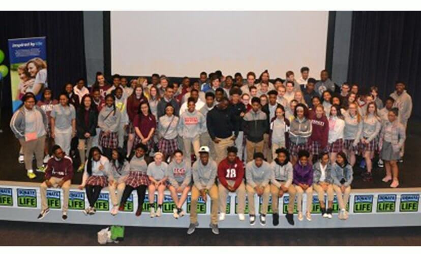 Donate Life High School Rally 2018