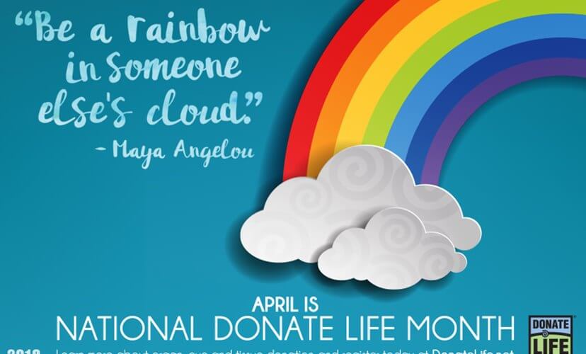 National Donate Life Month 2018