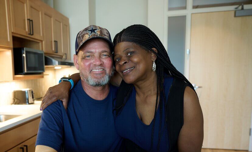 Bobby and his wife Patty stayed at the Family House when he received his lung transplant.