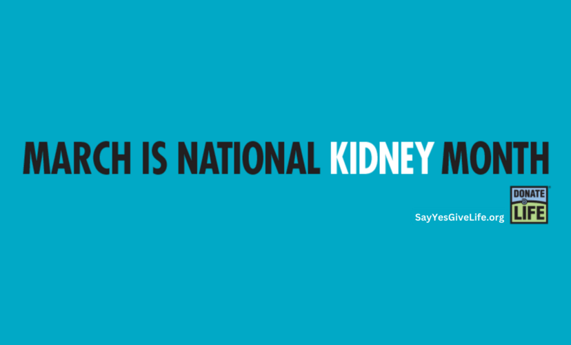 March is National Kidney Month