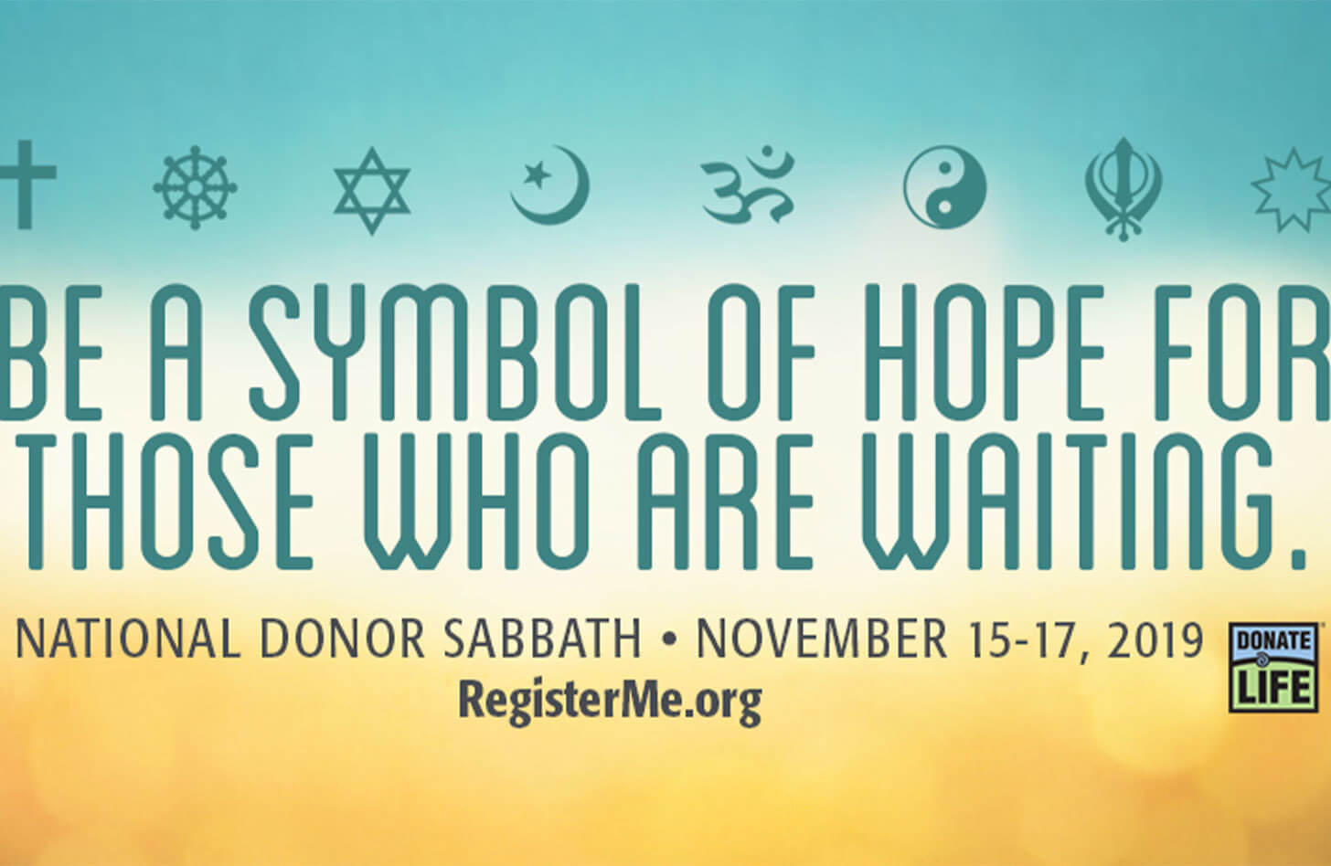 National Donor Sabbath