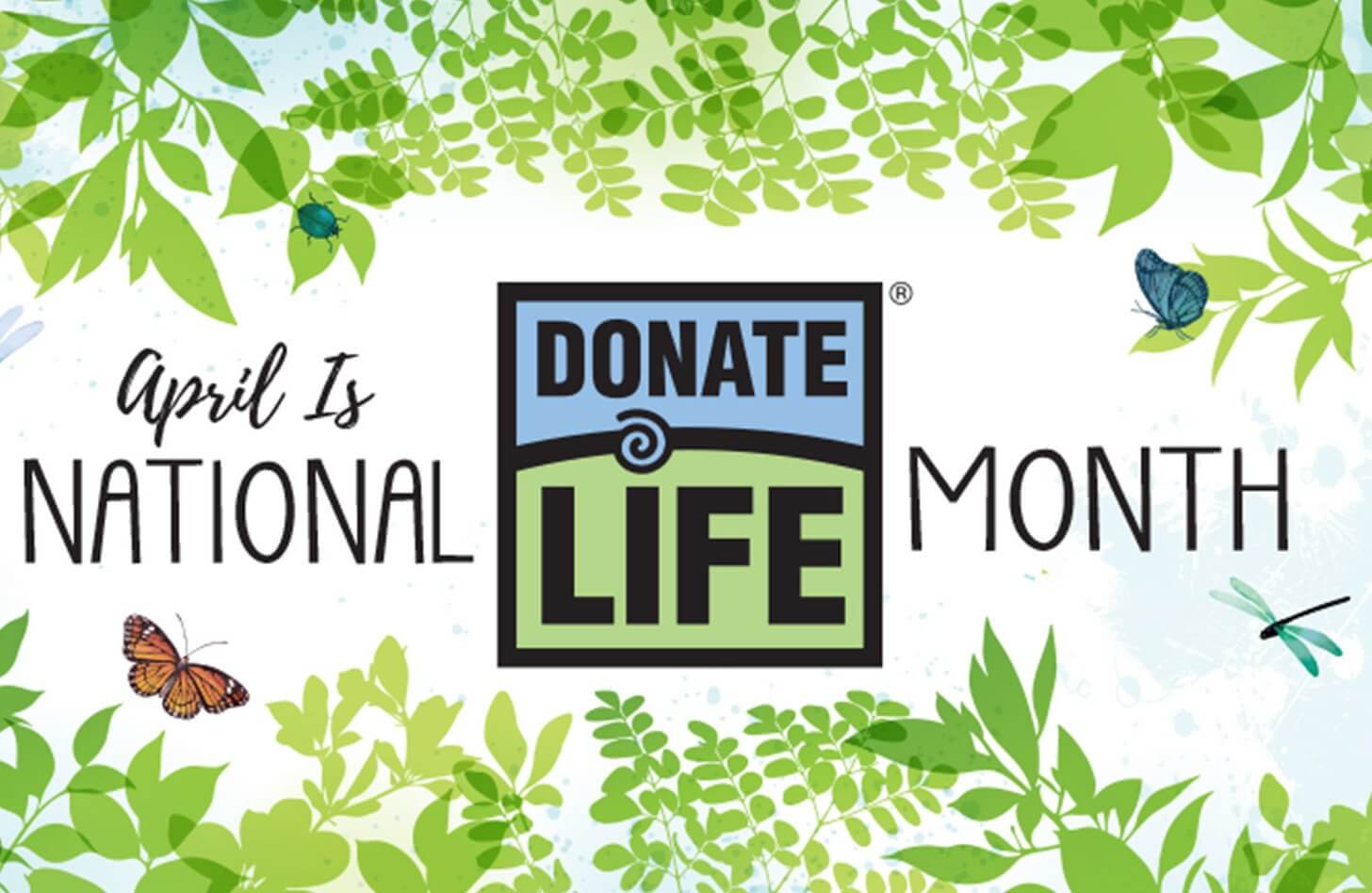 April is National Donate Life Month