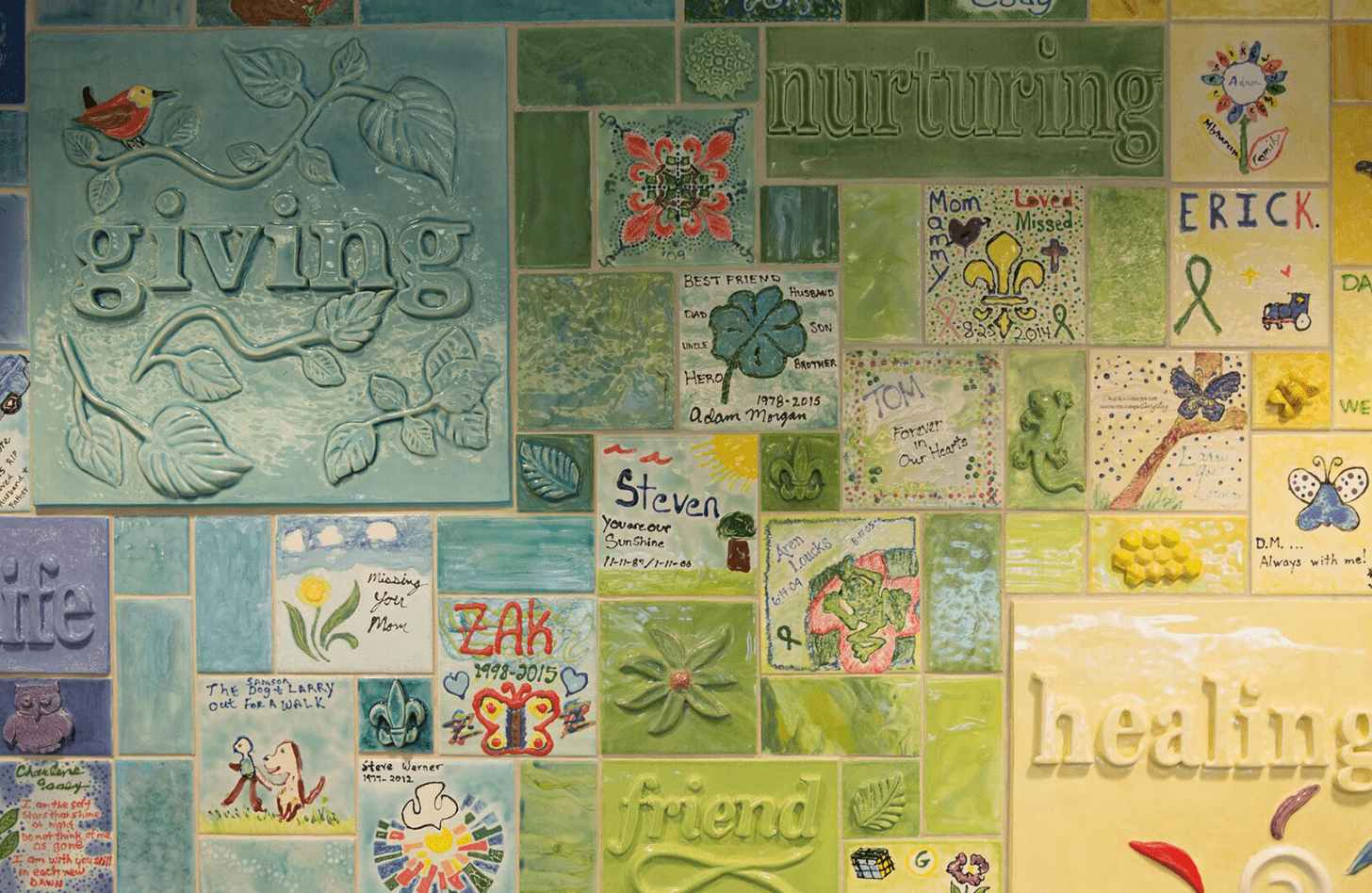 Hero wall at Mid-America Transplant